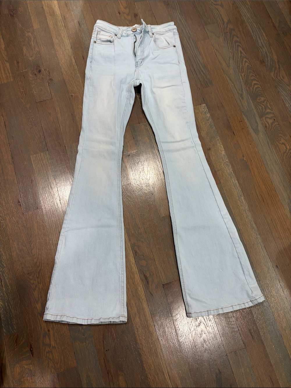 Light Blue Women's Flare Jeans